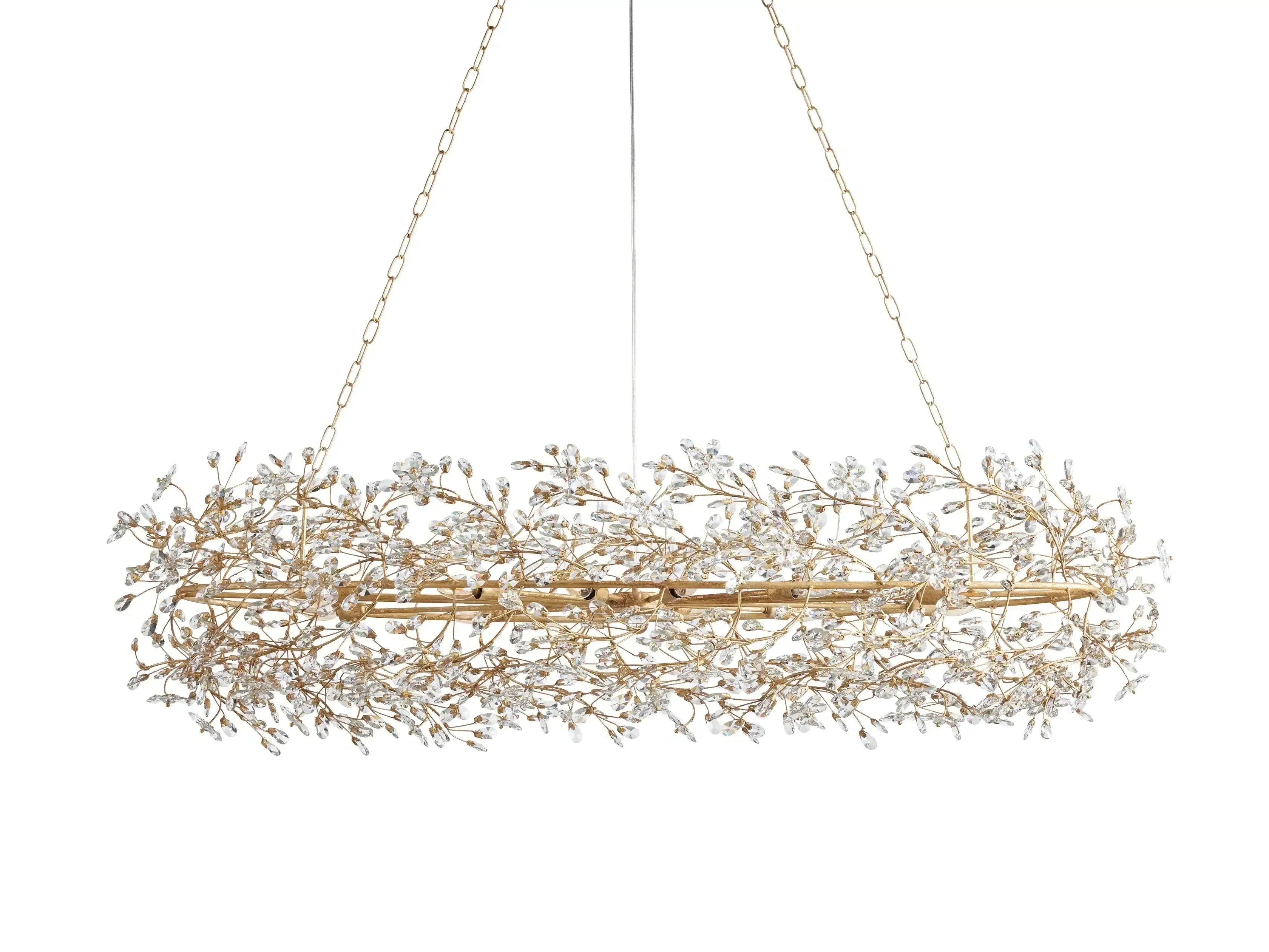 Fiore Oval Chandelier 62''74''