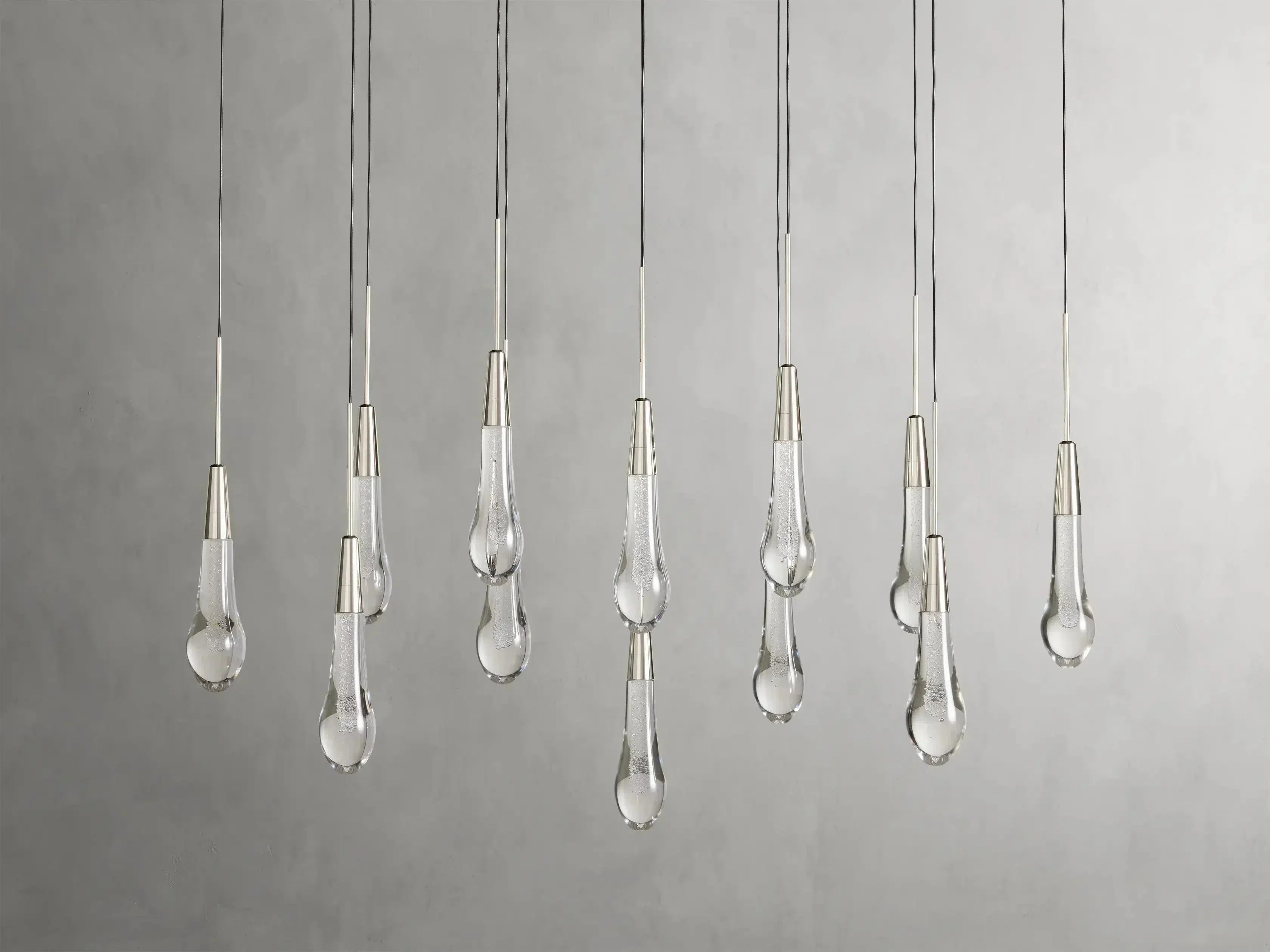 Soltaire Linear Chandelier 37"W