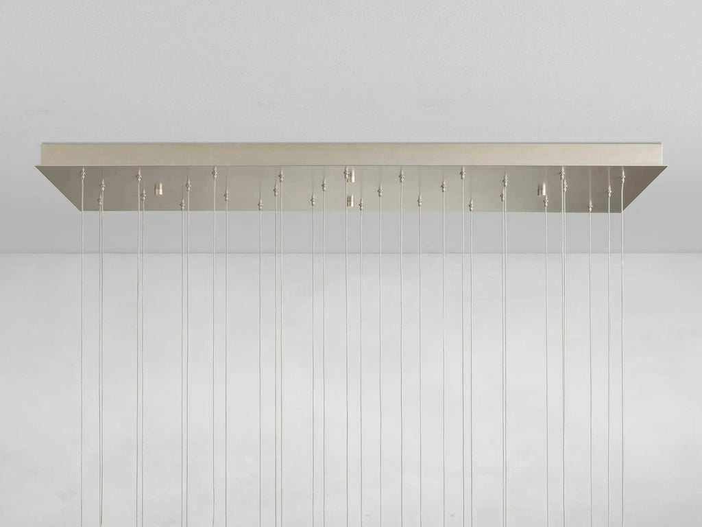 Gianna Rectangular Chandelier 15/30 Light