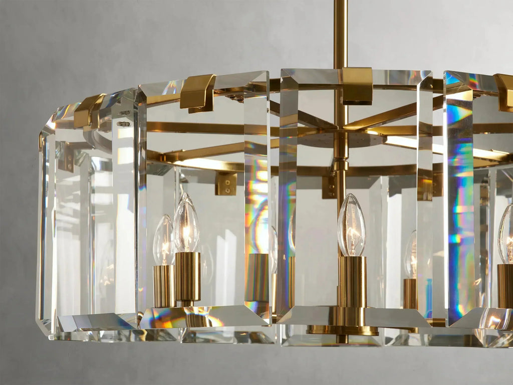 Amaya Round Chandelier 5/7 Light