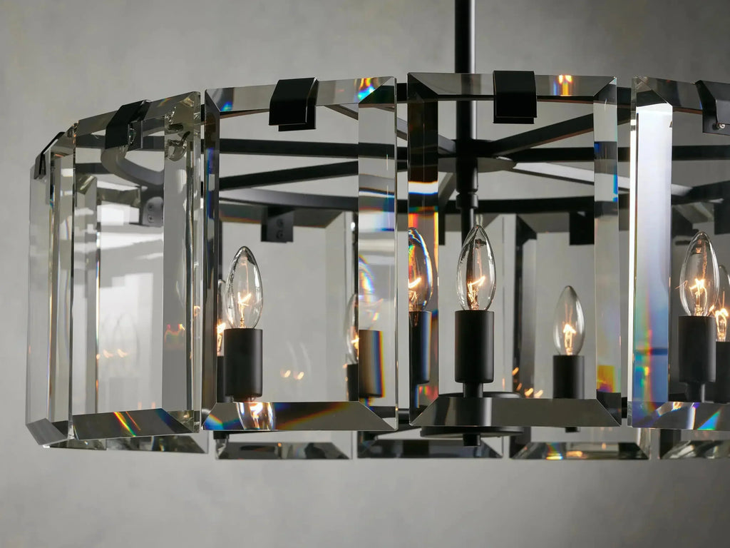 Amaya Round Chandelier 5/7 Light