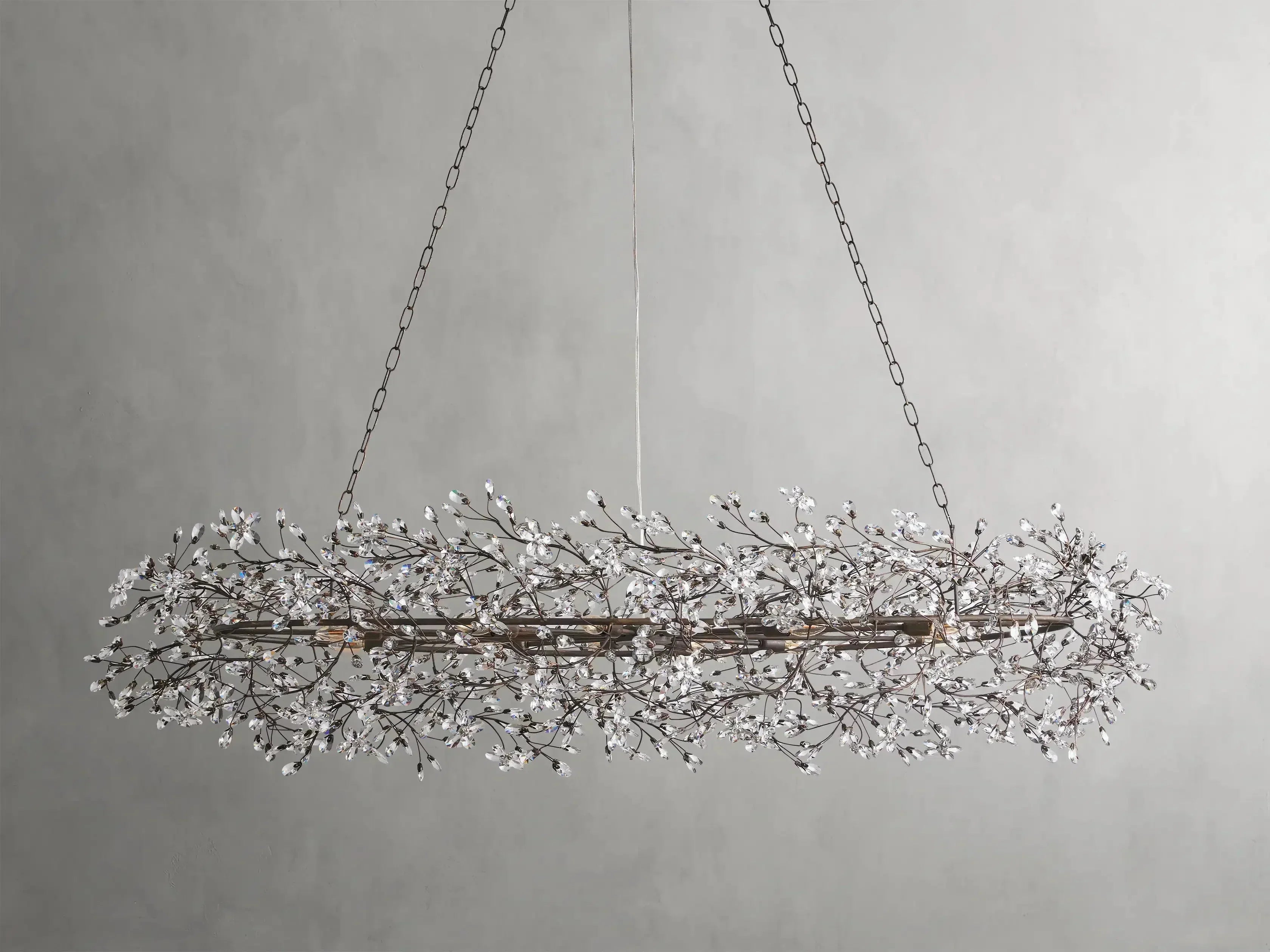 Fiore Oval Chandelier 62''74''