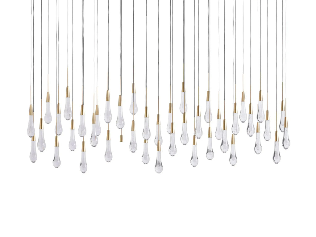 Soltaire Linear Chandelier 37"50"70"87"120"
