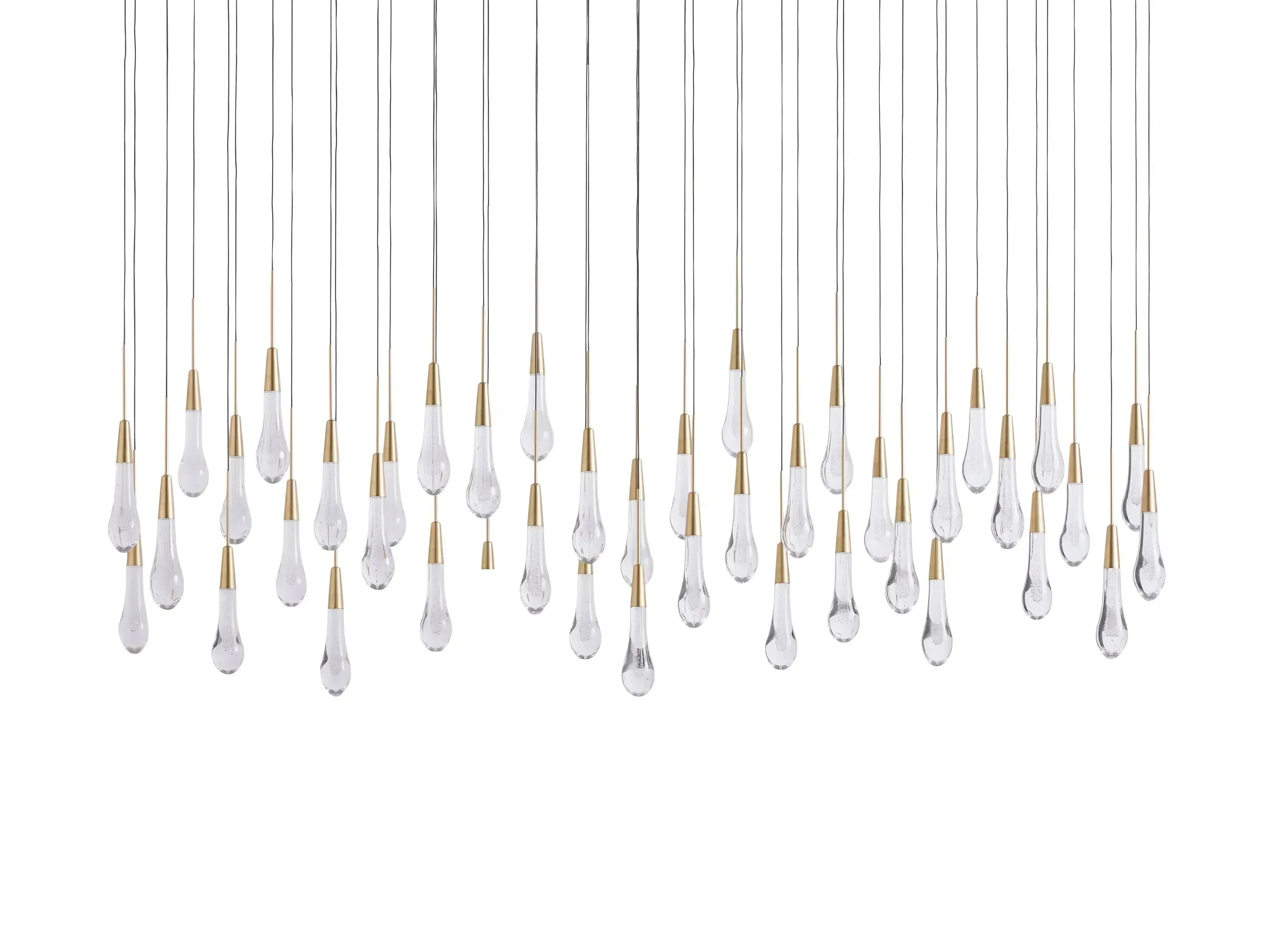 Soltaire Linear Chandelier 37"50"70"87"120"