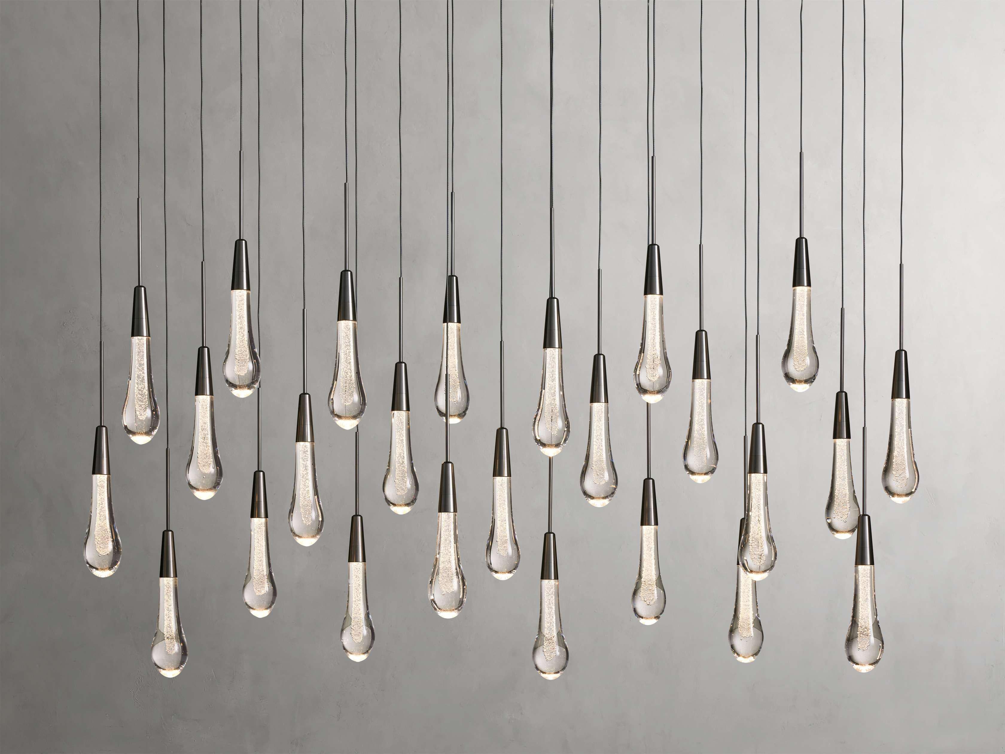 Soltaire Linear Chandelier 37"50"70"87"120"