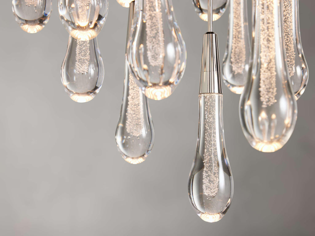 Soltaire Round Chandelier 17" 24" 36“ 58“