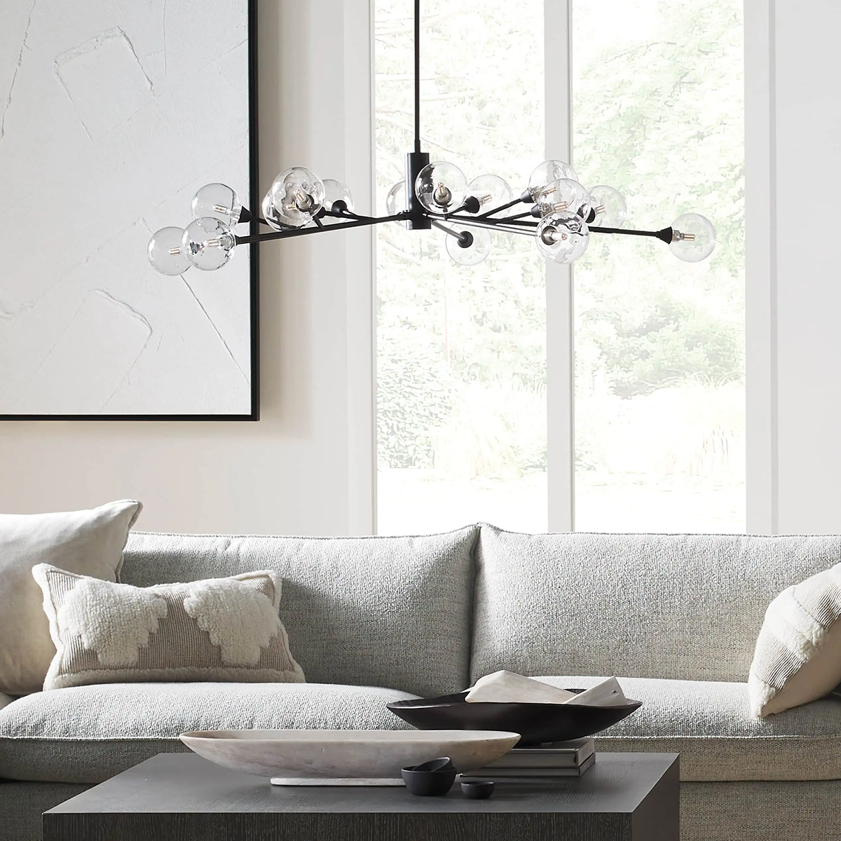 Apollo Round Chandelier 36''47''59''