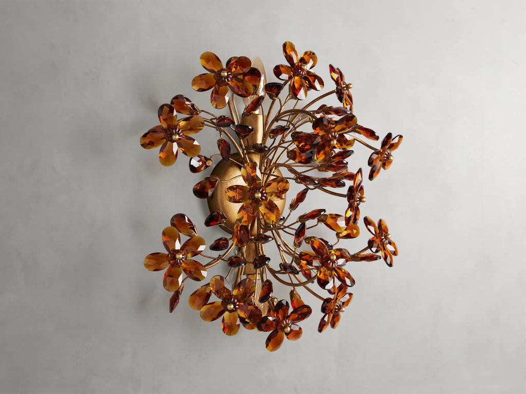 Fiore Colored 2-Light Wall Sconce 14"H