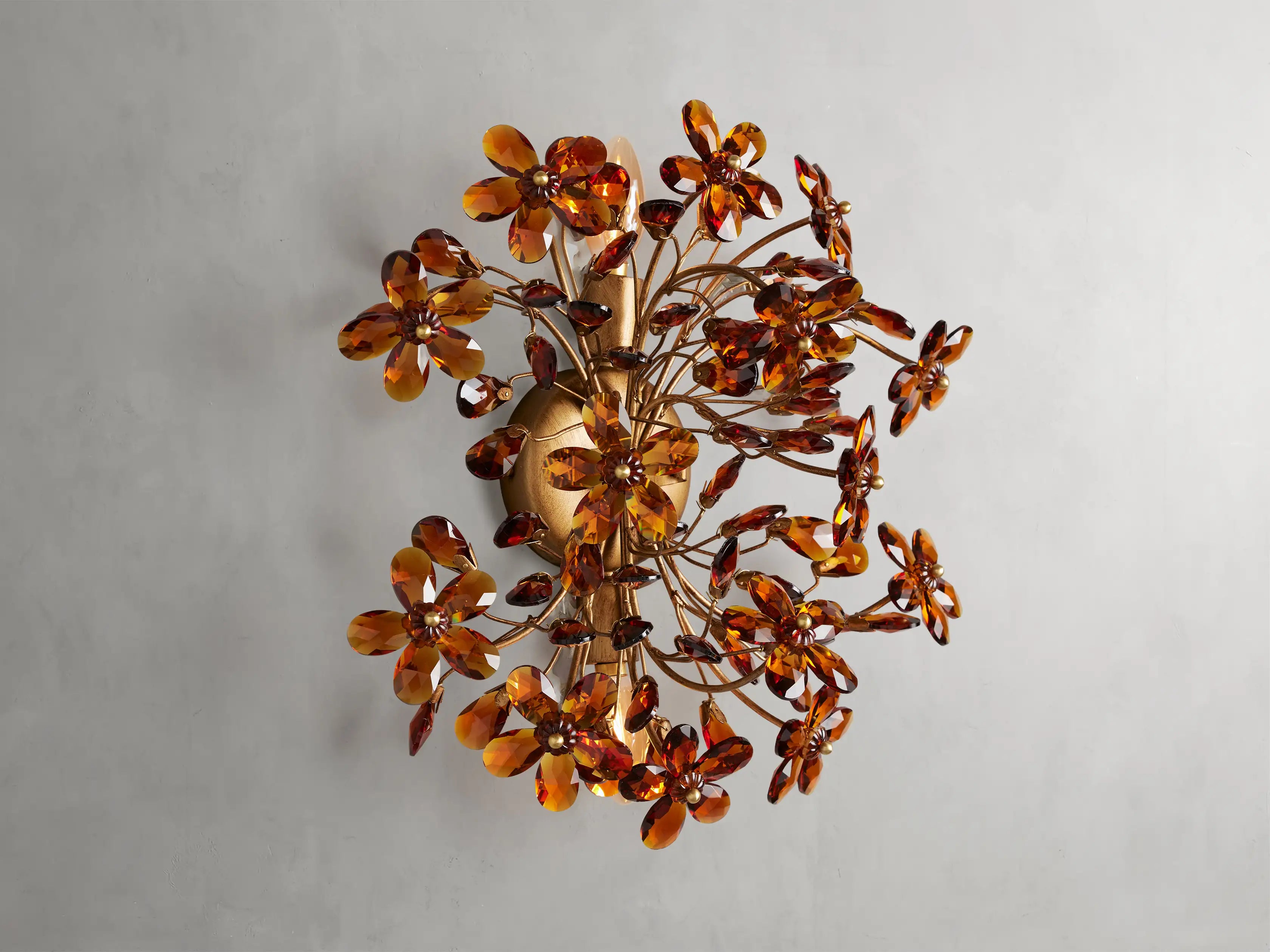 Fiore Colored 2-Light Wall Sconce 14"H