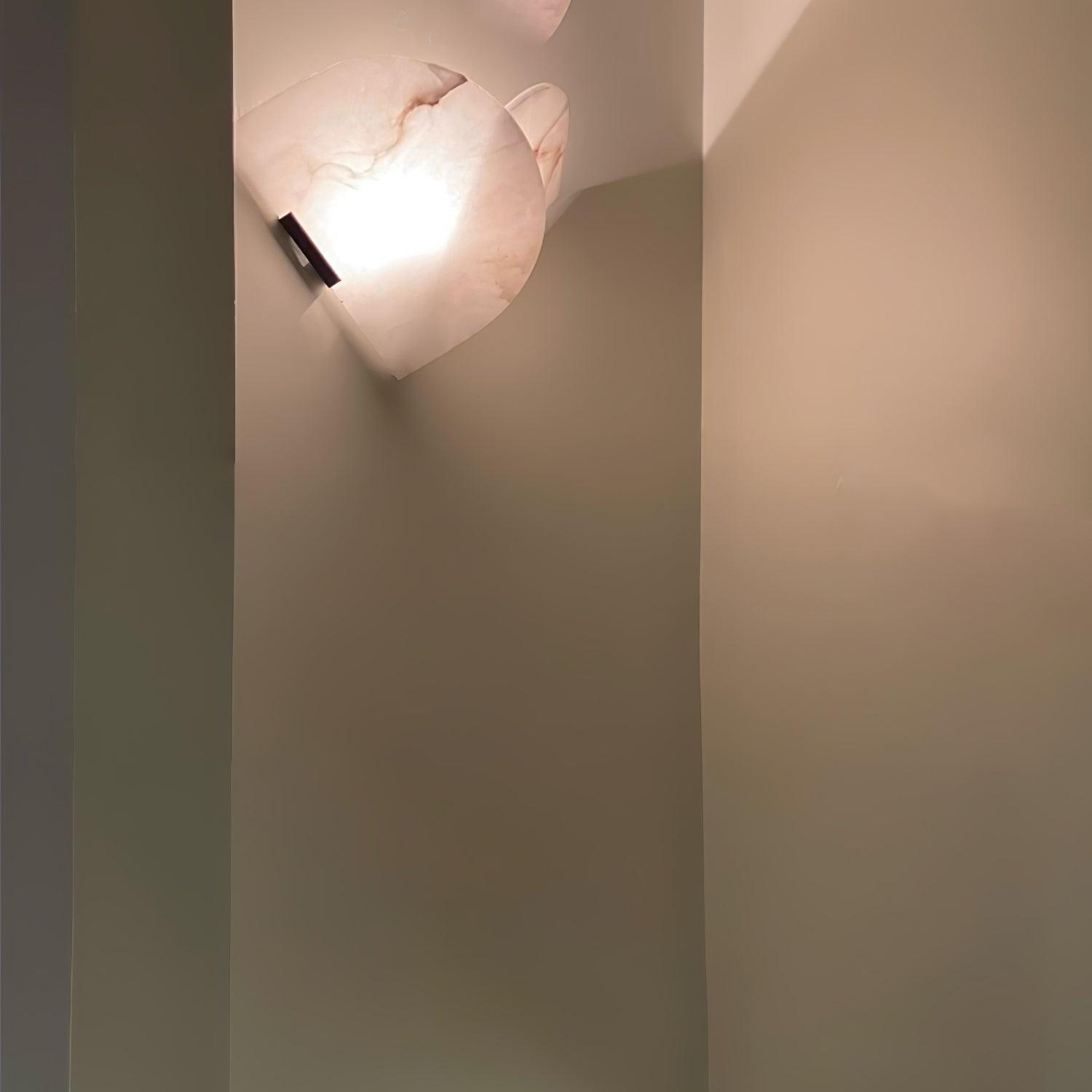 Alabaster Staircase Wall Lamp