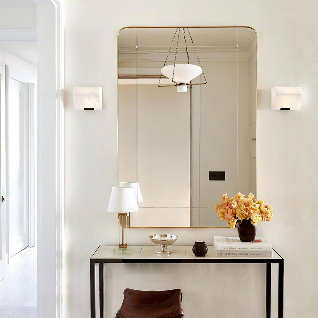 Alabaster Staircase Wall Lamp