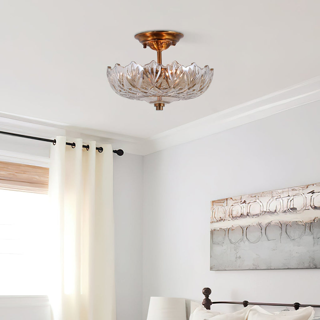 Alaina Glass Ceiling Lamp