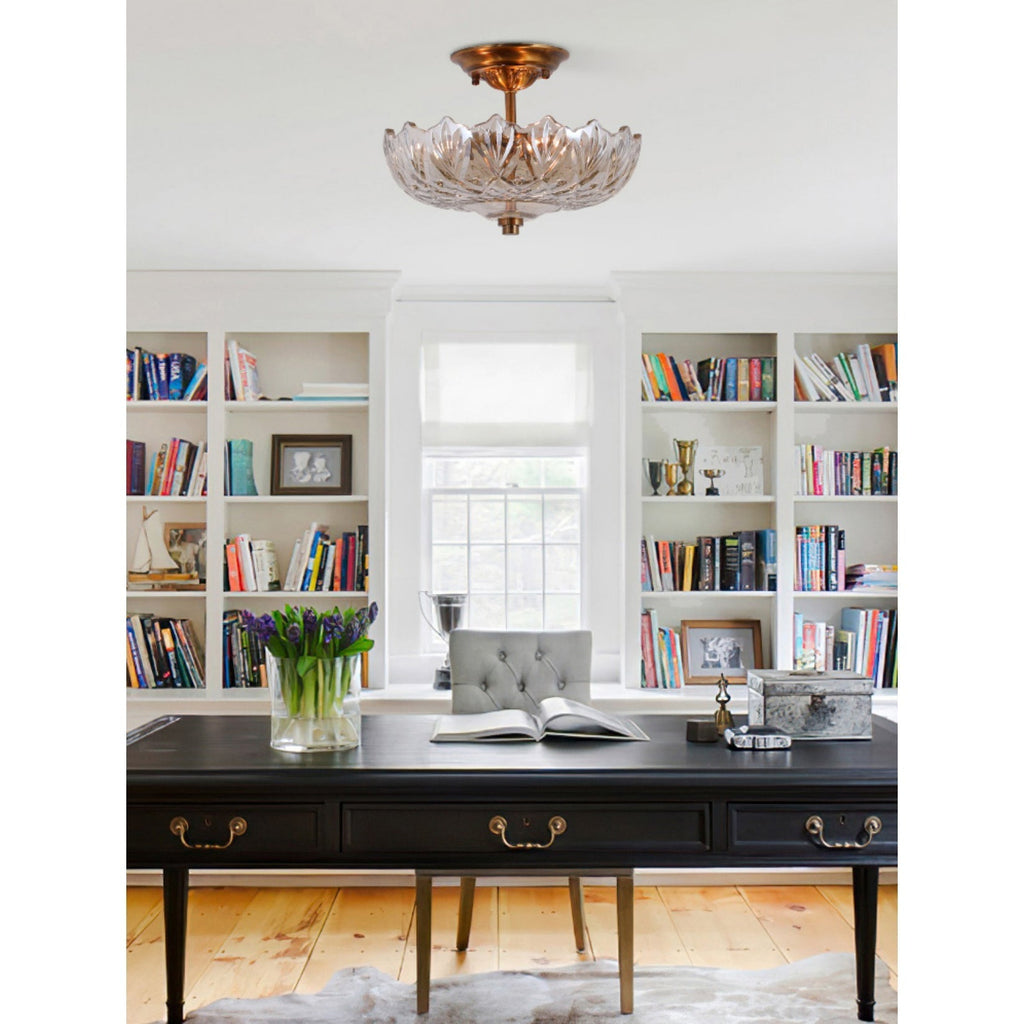 Alaina Glass Ceiling Lamp