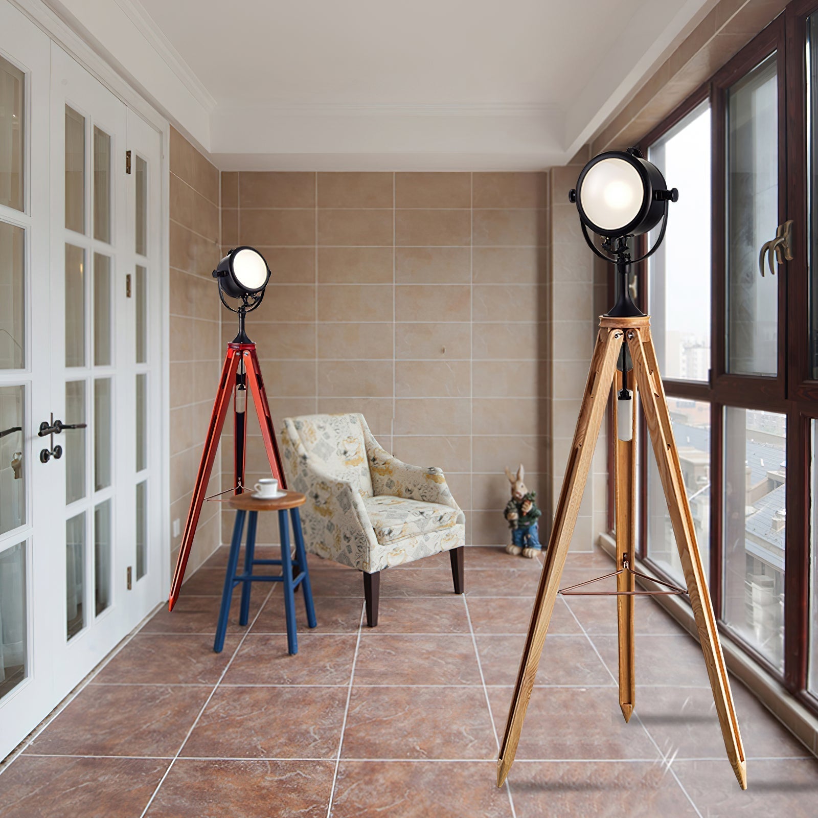 Alfred Tripod Floor Lamp