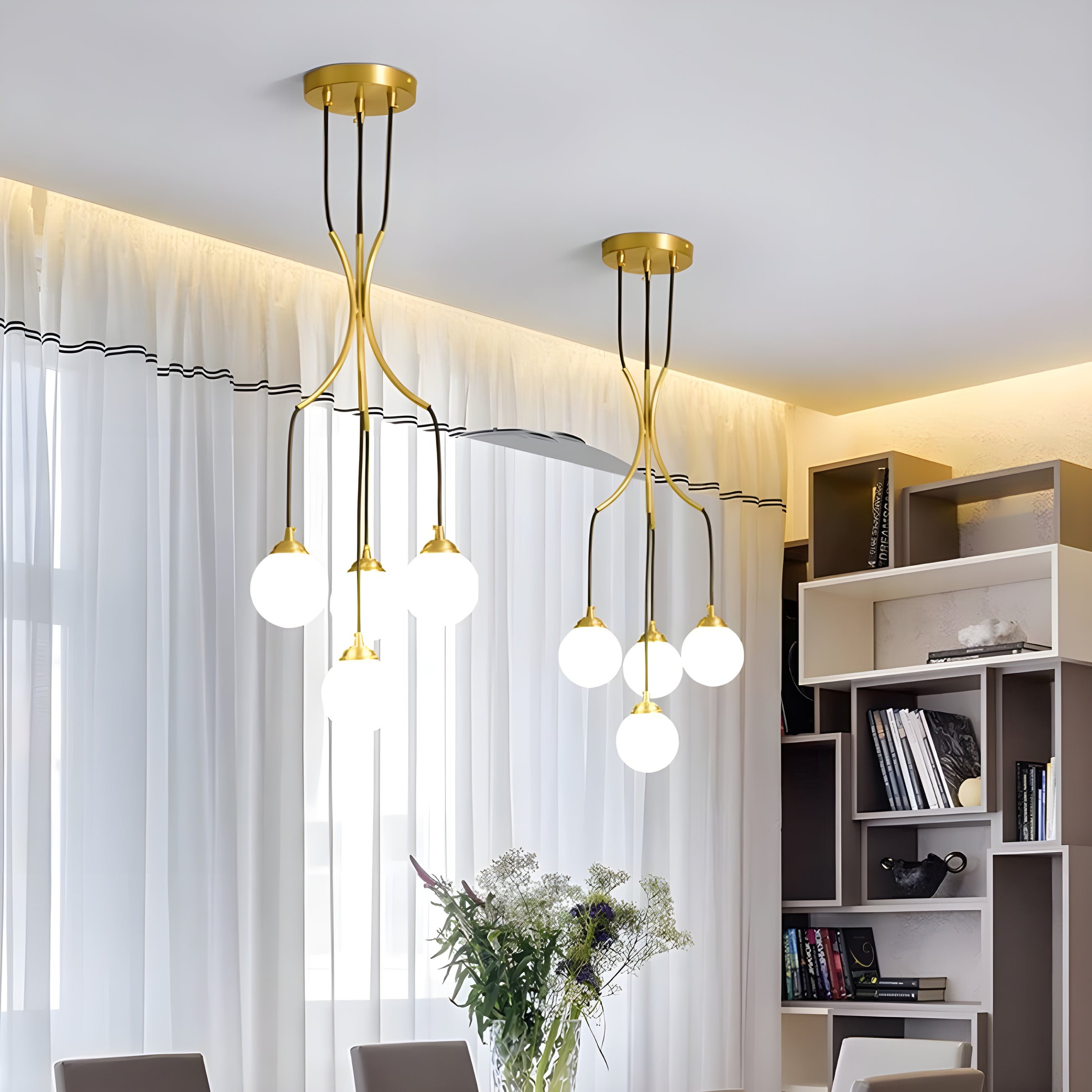 Alliyana Ball Drop Chandelier