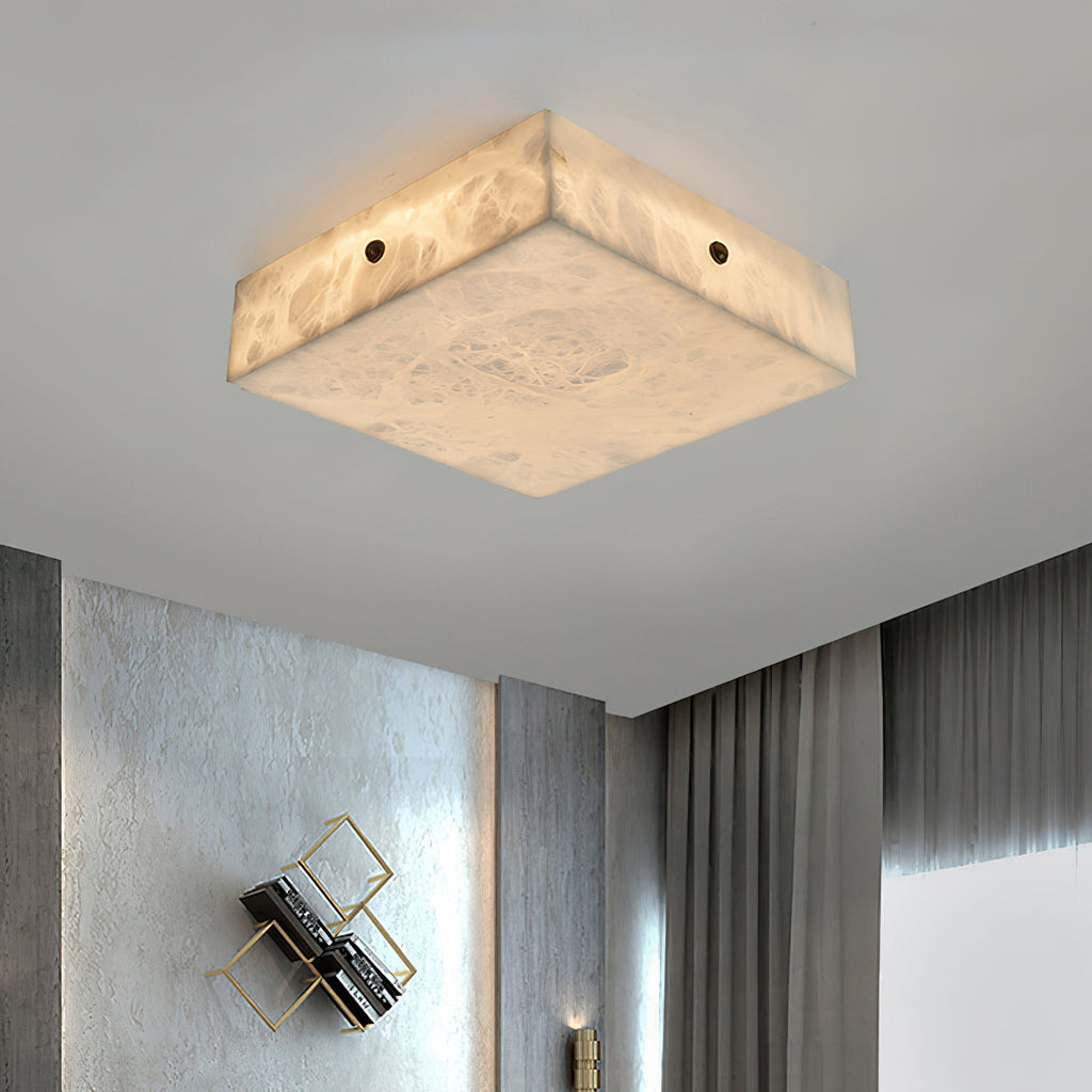 Arca Alabaster Flushmount Ceiling Light