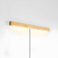 Arlo Linear Wood Plug-in Wall Light