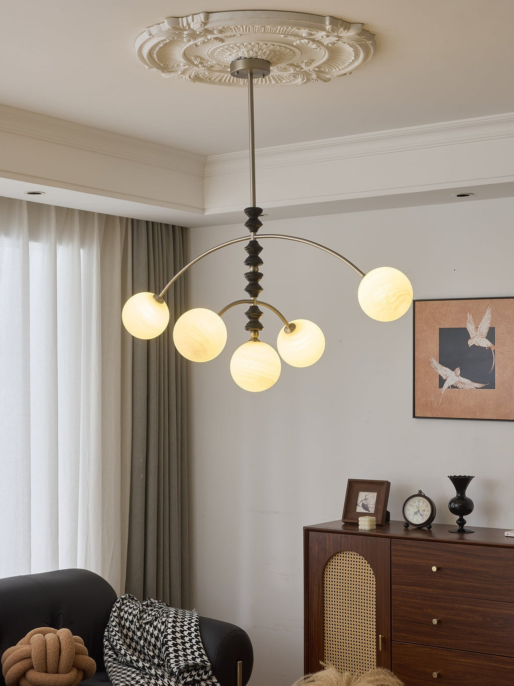 Astrium Arc Chandelier