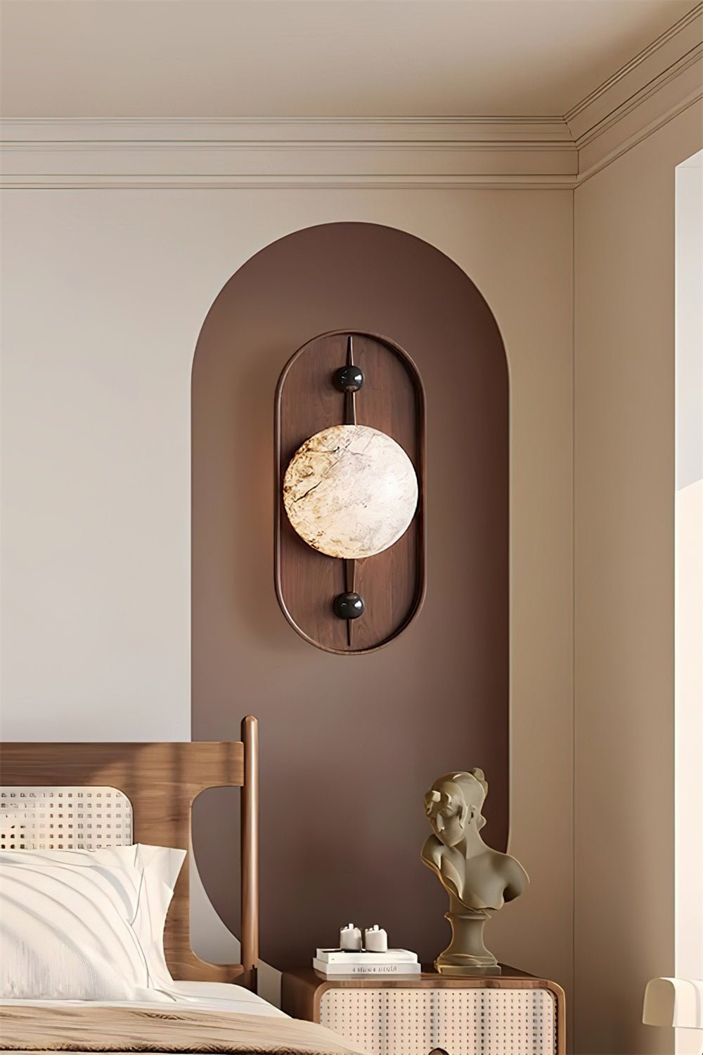 Bezel Plug-in Wall Lamp