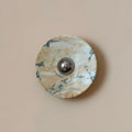 Calacatta Round Marble Sconce