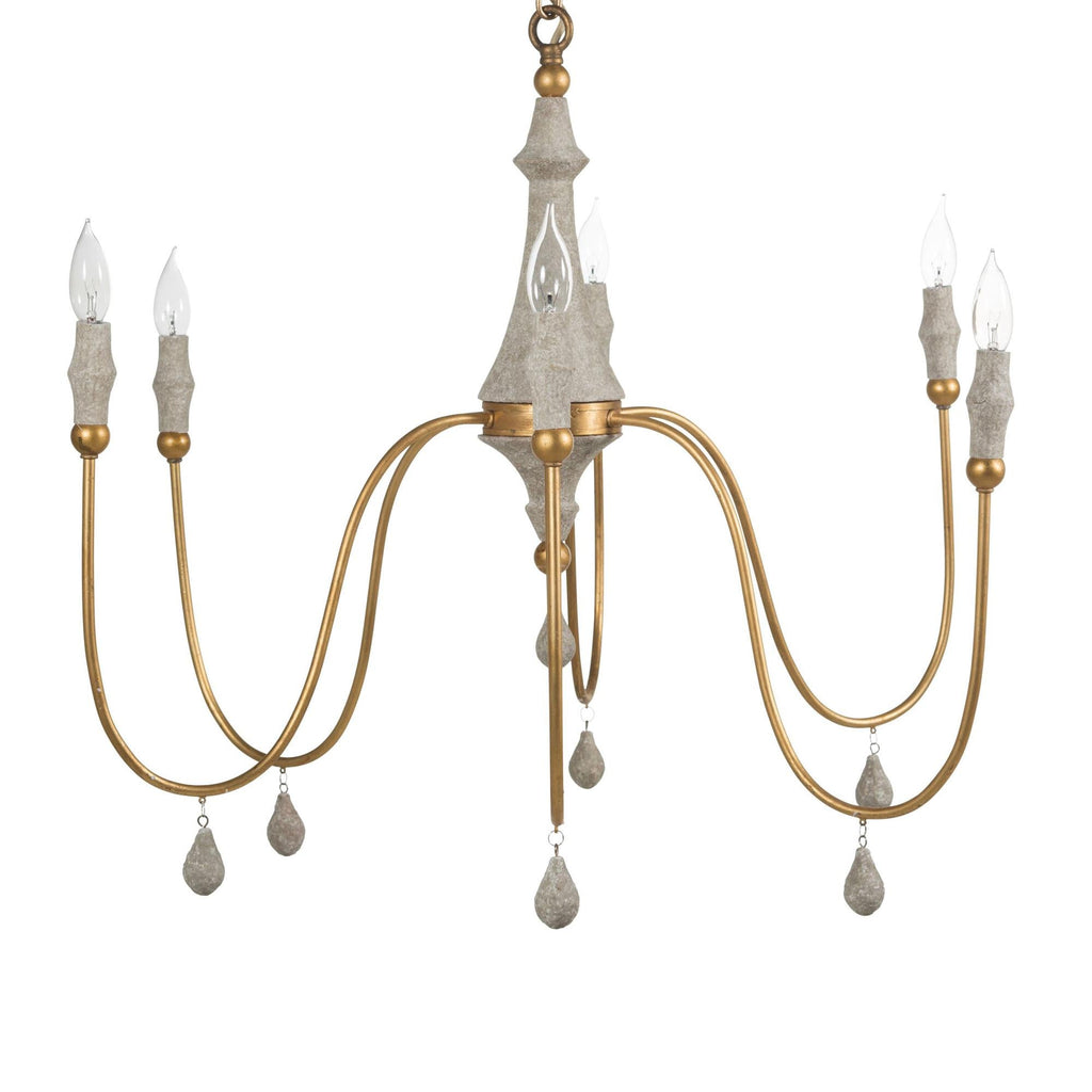 Clay Chandelier