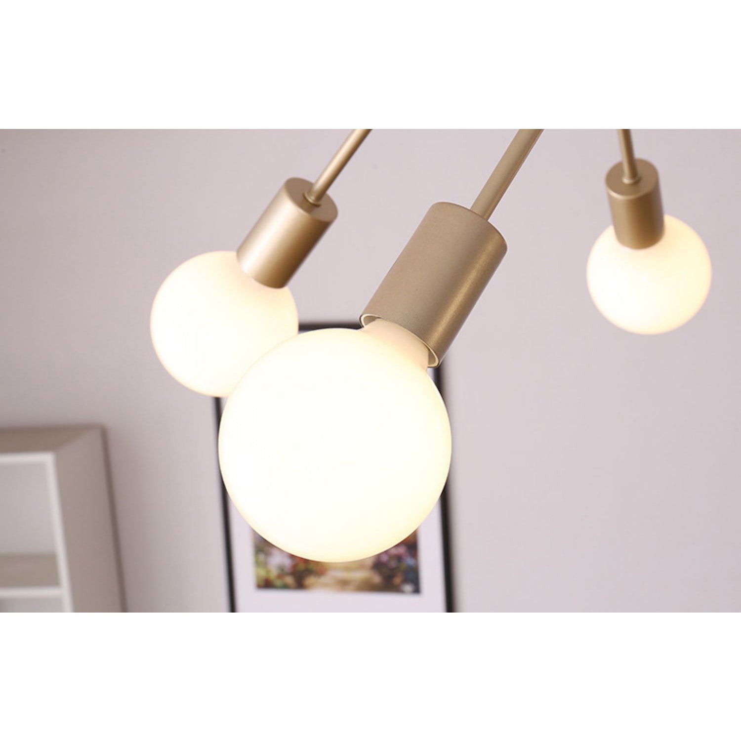Colonial Sputnik Ceiling Lamp
