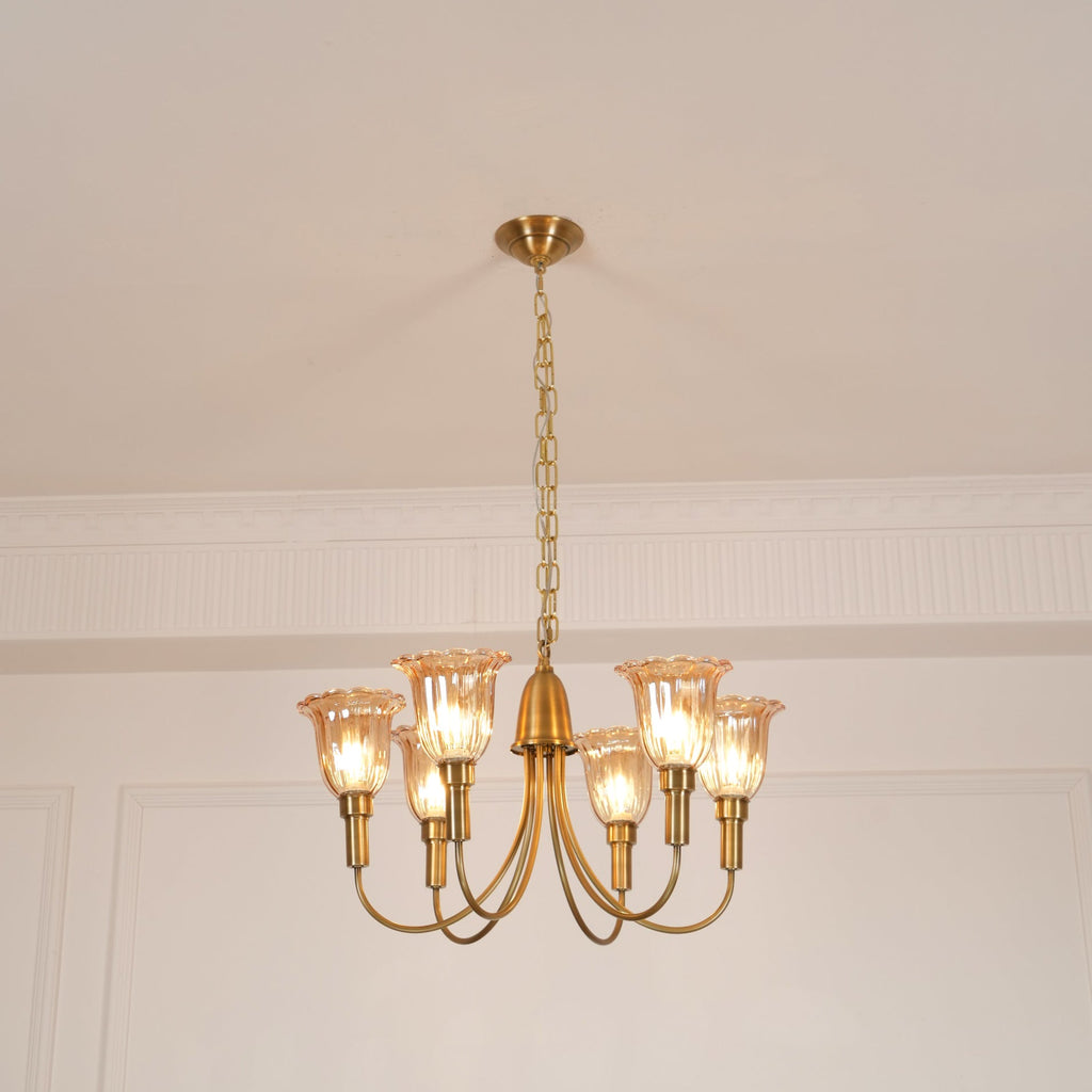 Columbia Brass Chandelier