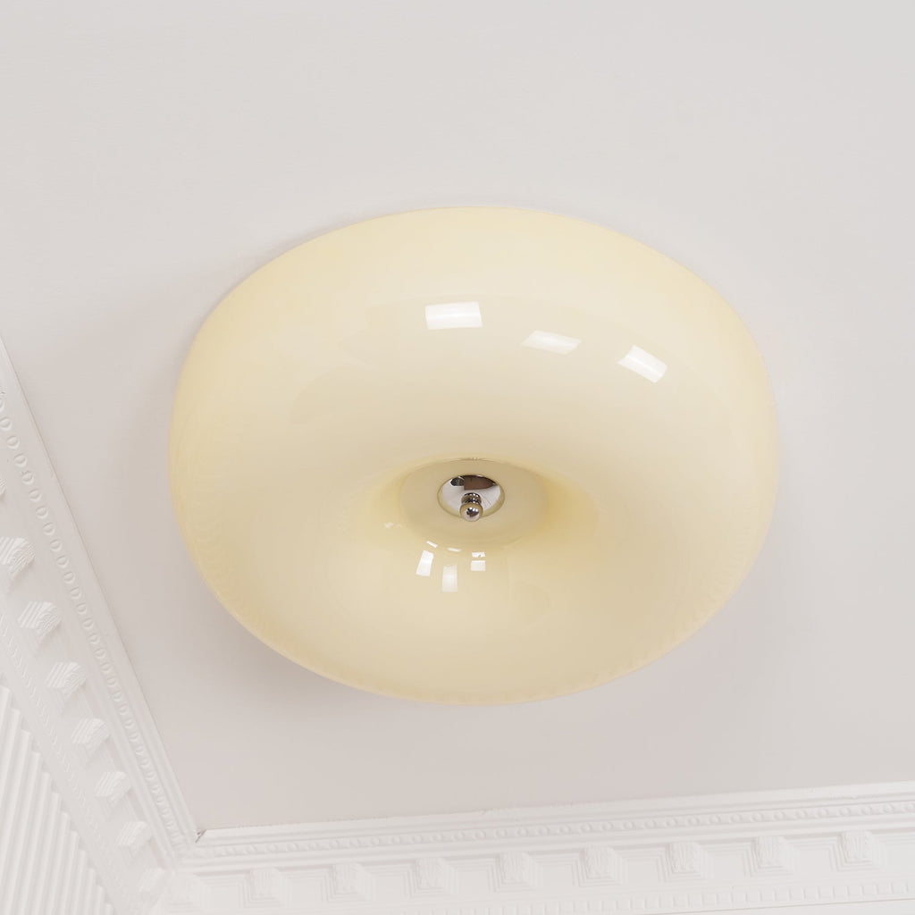 Glass Button Ceiling Lamp