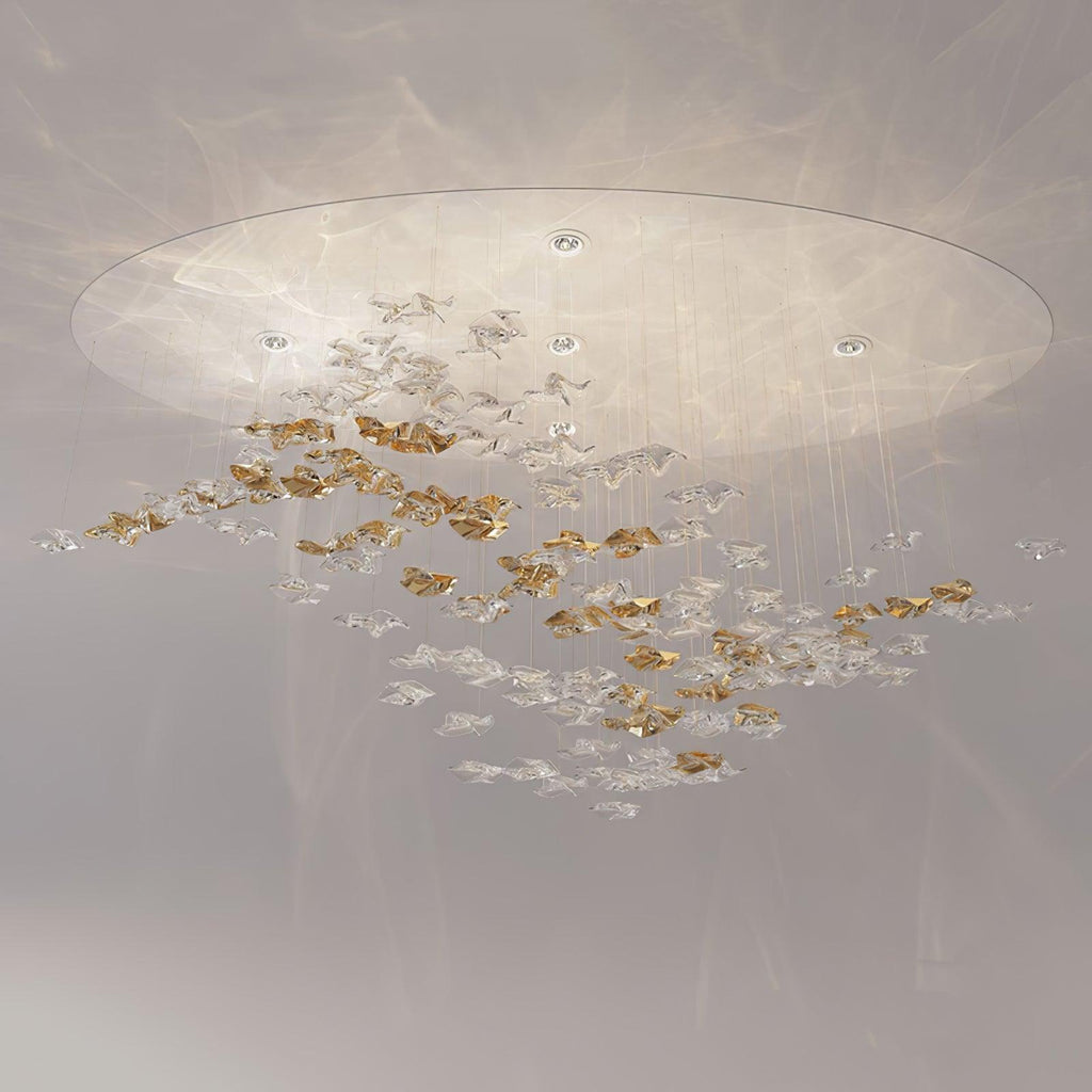 Tidal Art Glass Chandelier