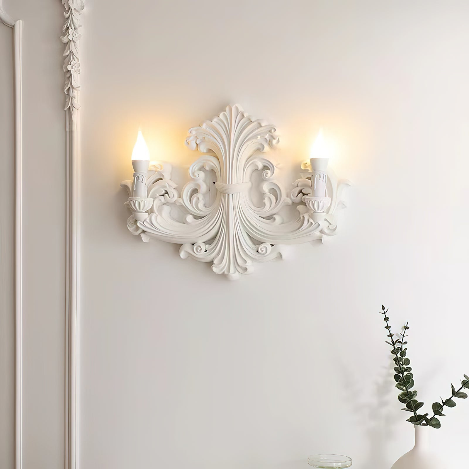 Ekena Plaster Wall Lamp