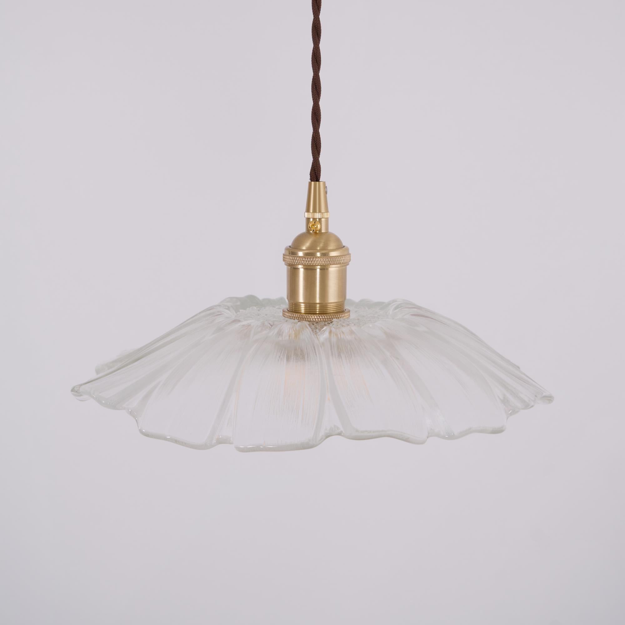 Flower Glass Swag Lights