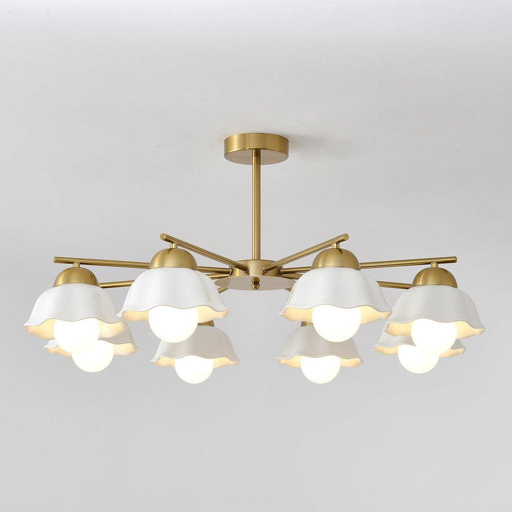 Flower Shade Chandelier