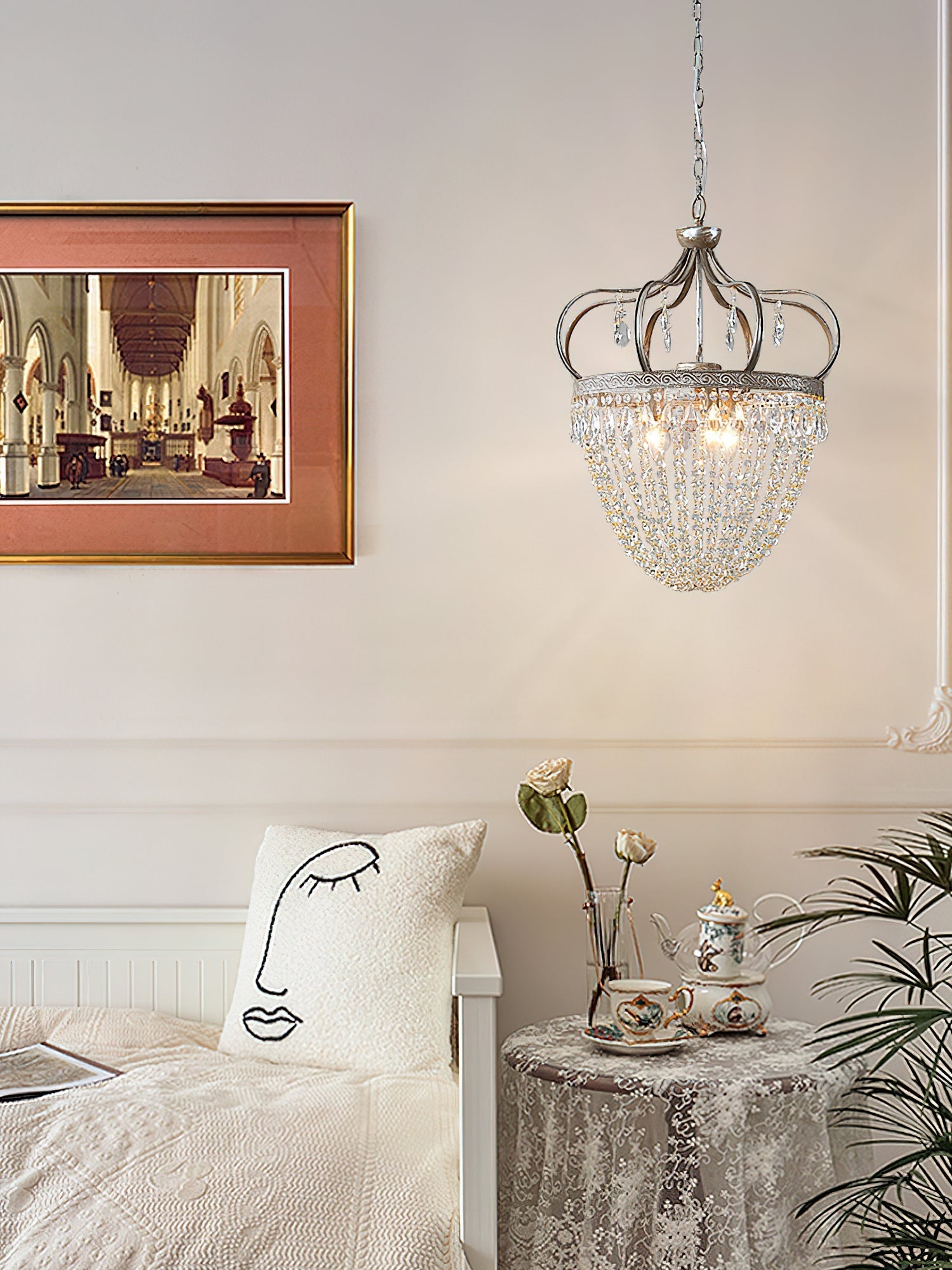 Abella Tear Drop Chandelier