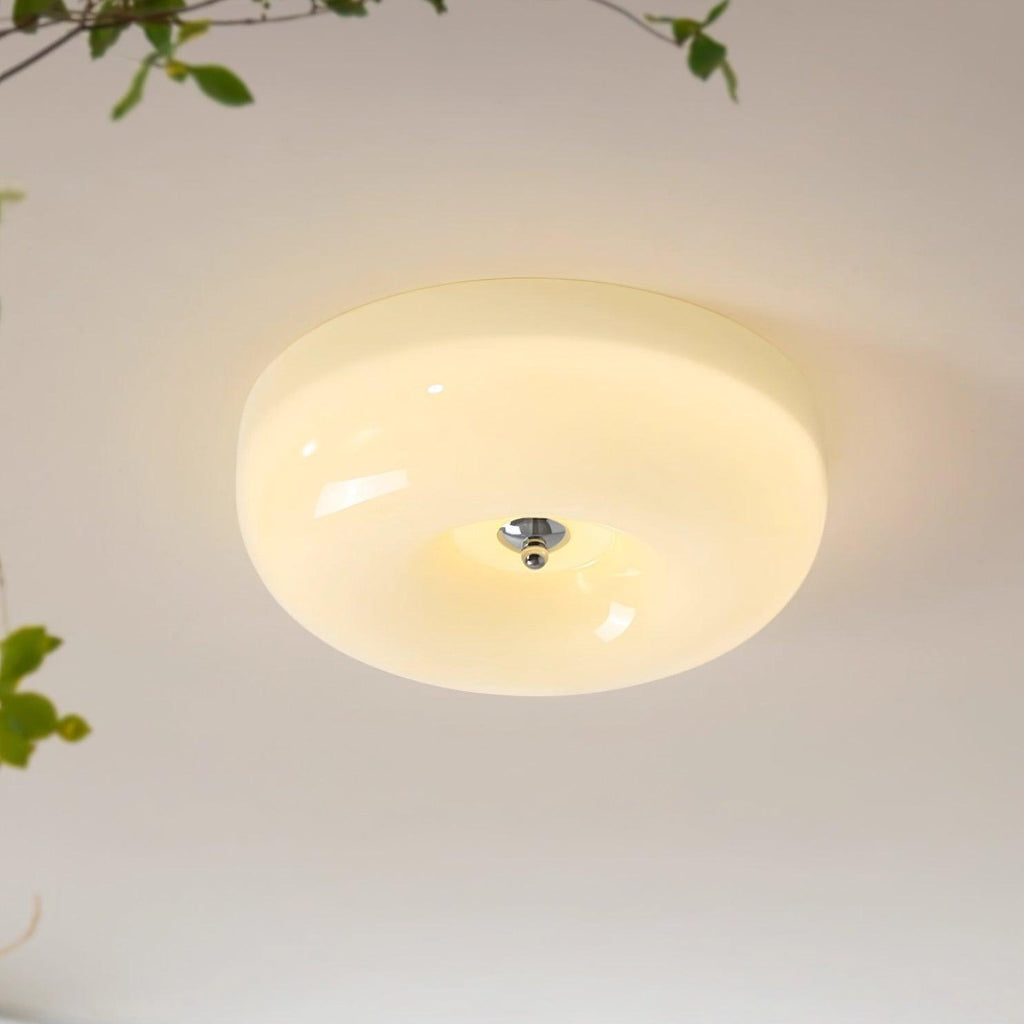 Glass Button Ceiling Lamp