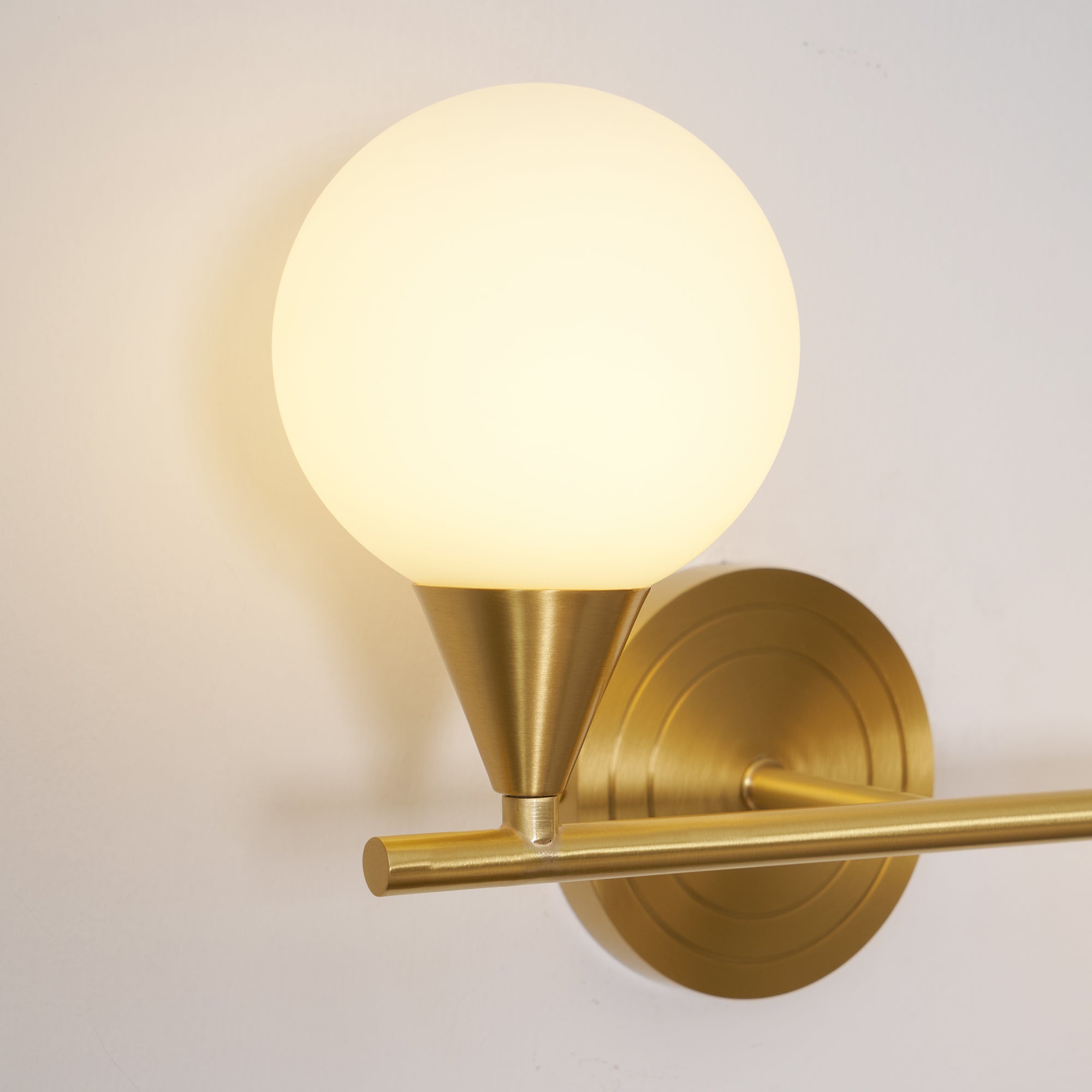 Holten Brass Armed Sconce