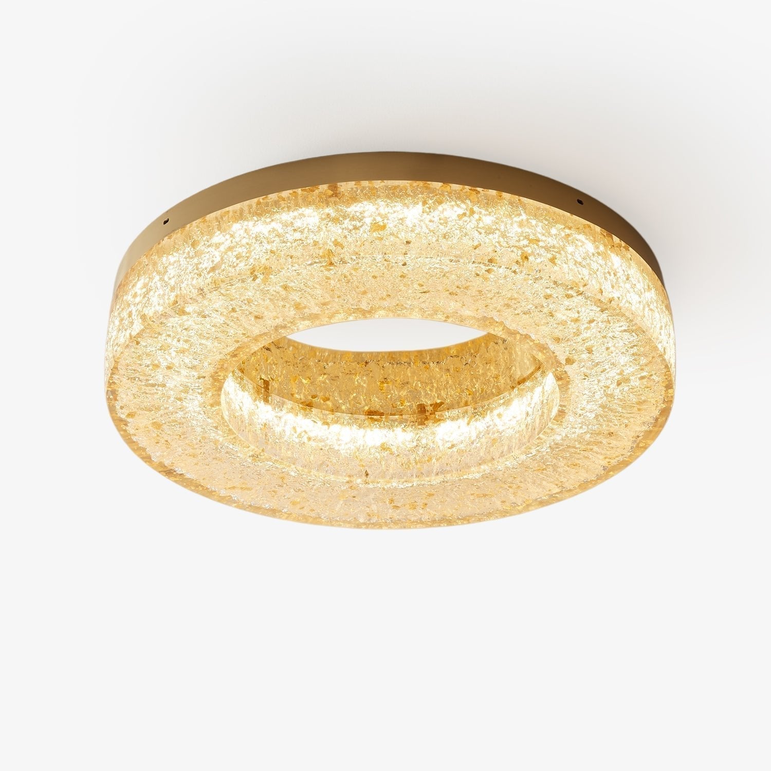 Ice Crack Circle Ceiling Lamp
