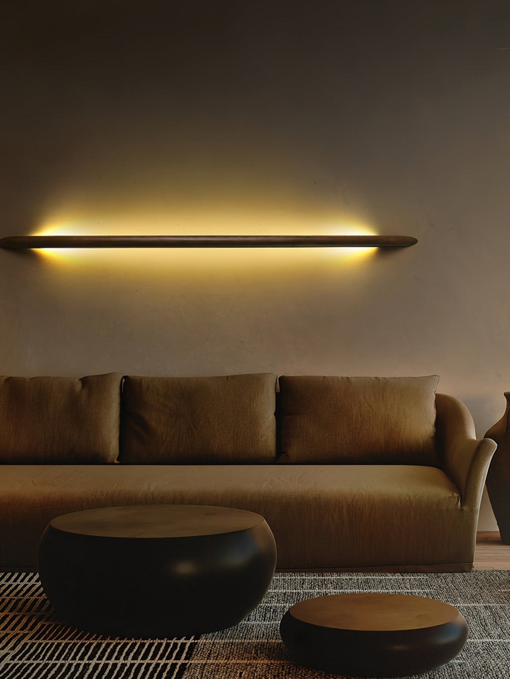 Linea Wood Wall Light