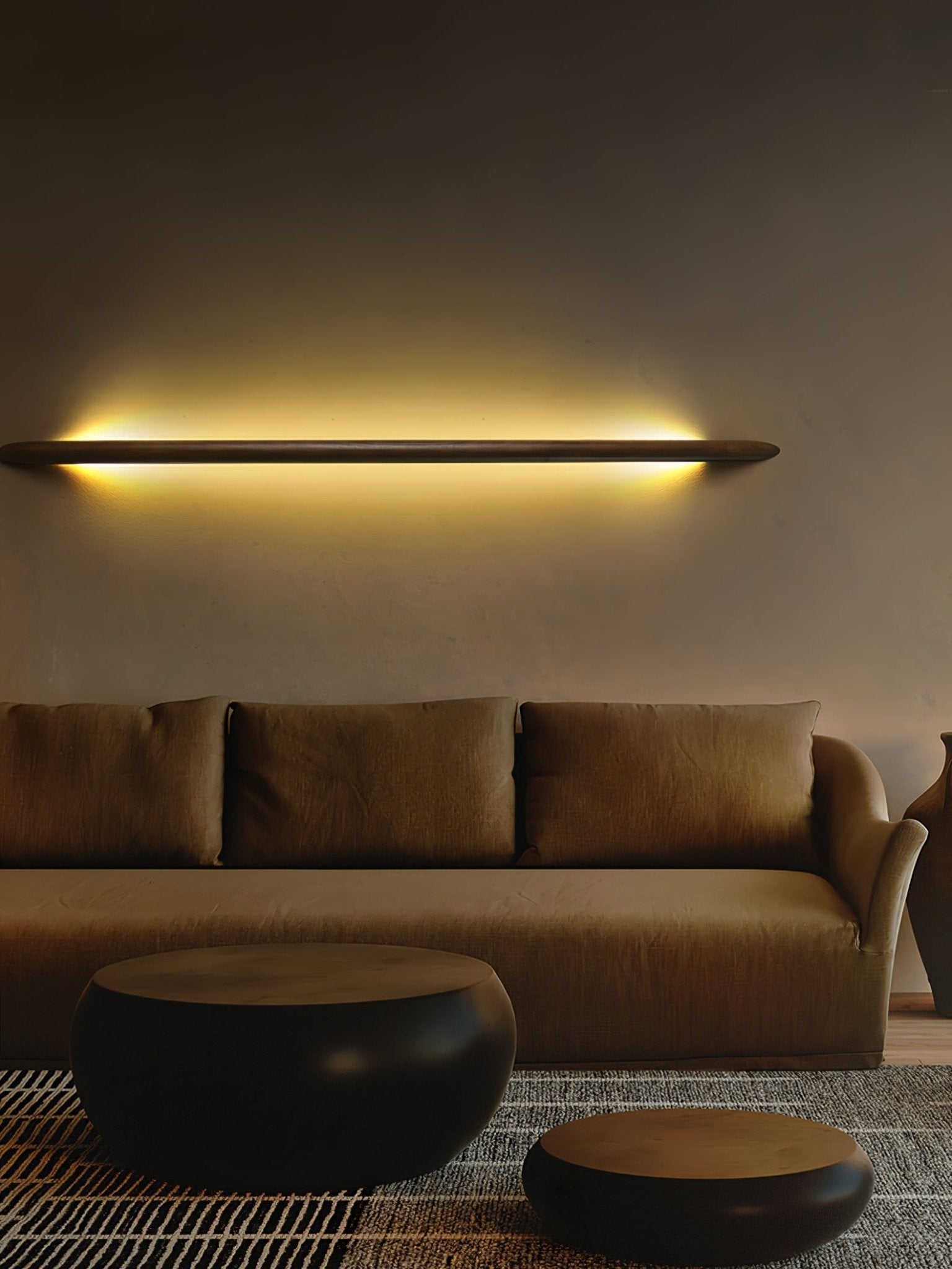 Linea Wood Wall Light