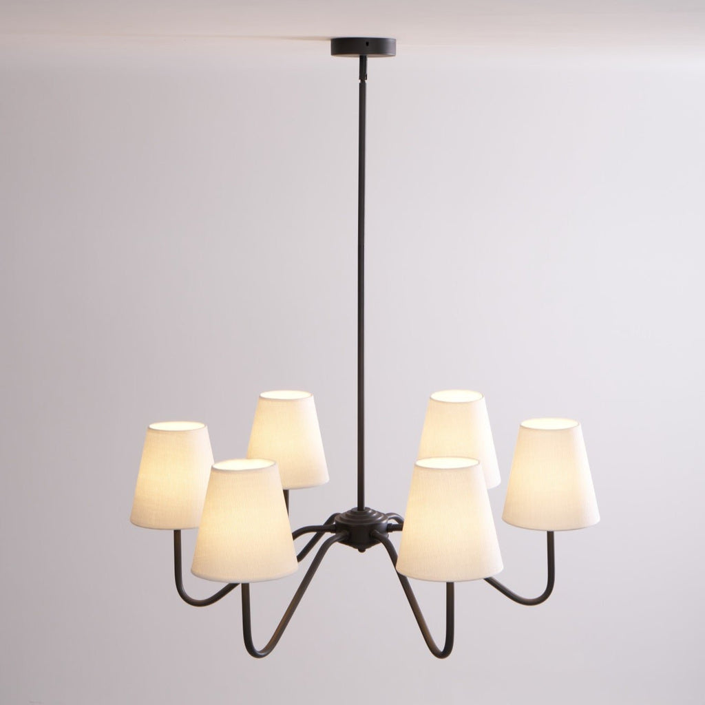 Lumos Black Chandelier
