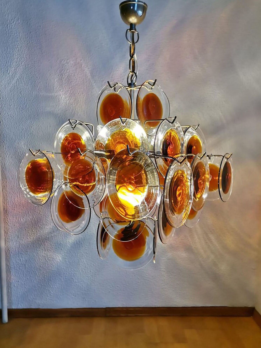 Mazzega Vistosi Chandelier