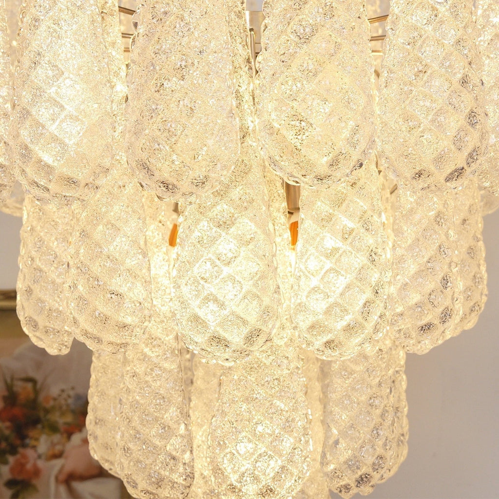 Murano Glass Dewdrop Chandelier