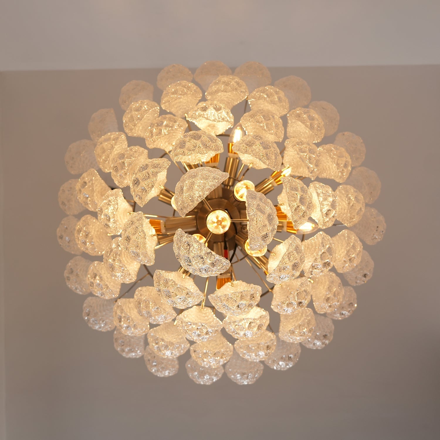 Murano Glass Droplet Chandelier