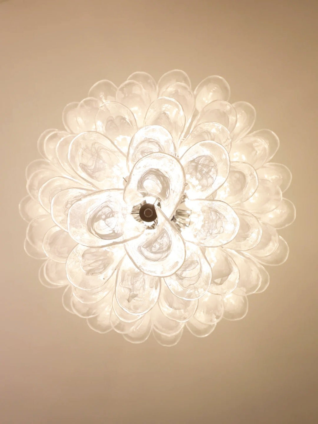 Murano Glass Petals Chandelier