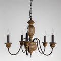 Neddy Wood Chandelier