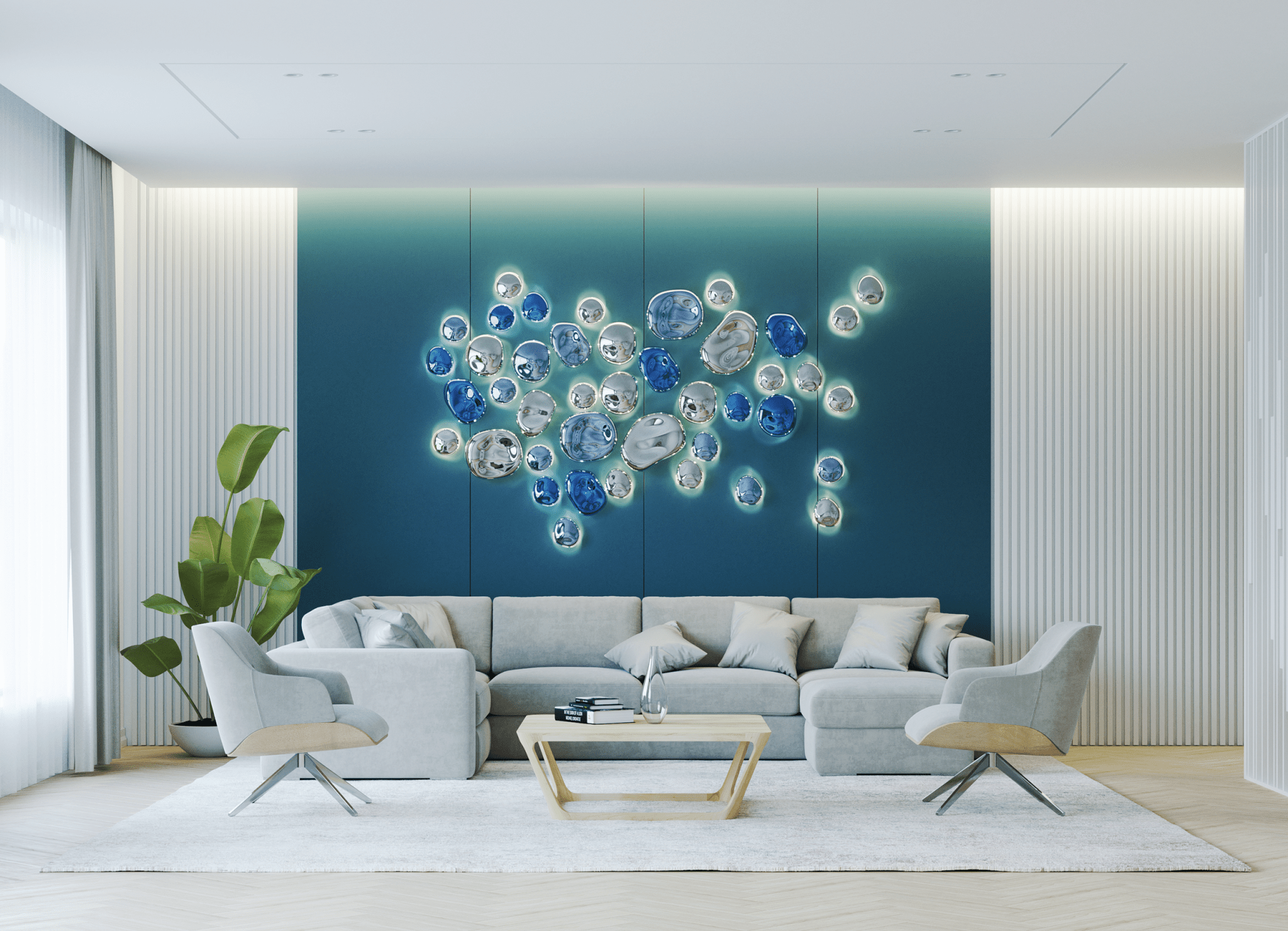 Nuggets Wall Lamp