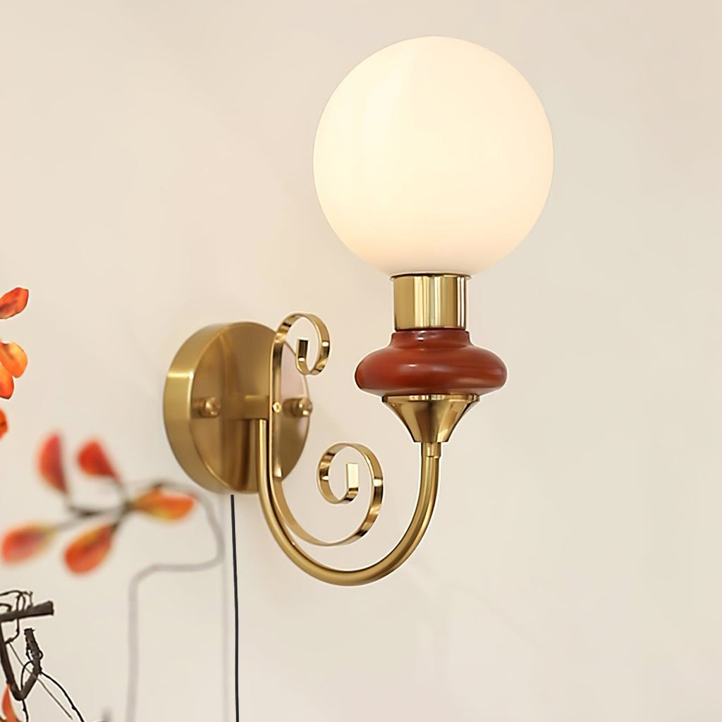 Onyx Plug-in Wall Lamp