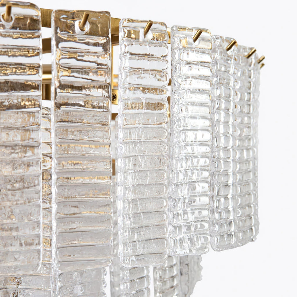 Opalora Pink Murano Chandelier