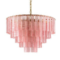 Opalora Pink Murano Chandelier