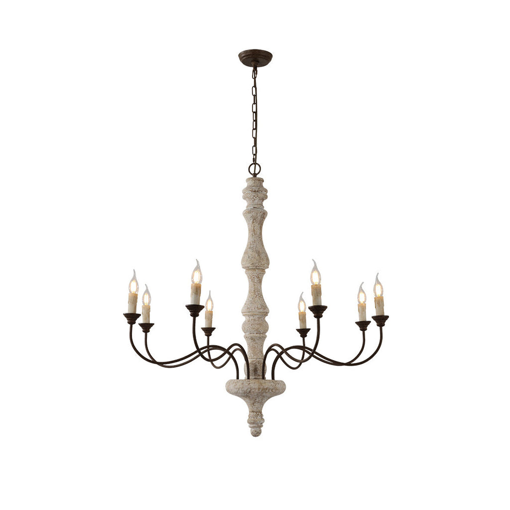 Ophelia 8-Light Candle Chandelier