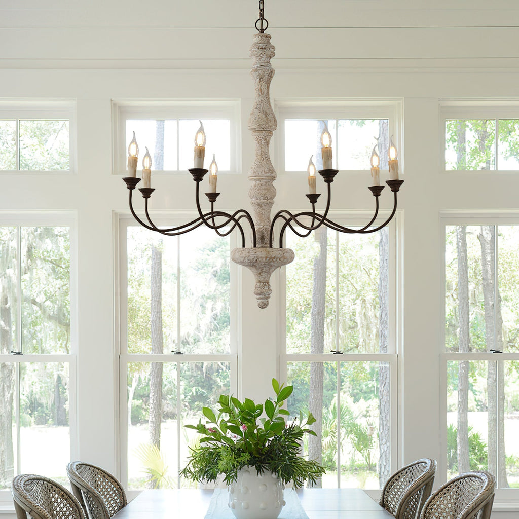 Ophelia 8-Light Candle Chandelier